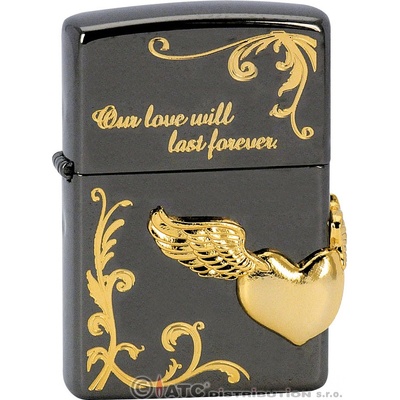 Zippo Wing Heart 28185