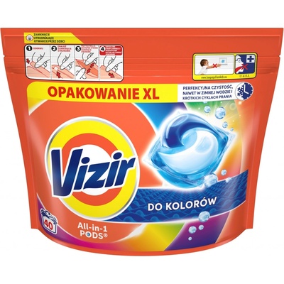 Vizir All in1 Color Kapsle na praní 40 PD