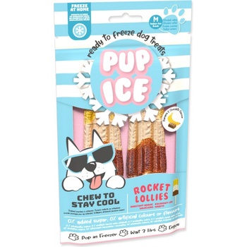 Pup Ice chladiaca s banánom a karobom 2ks 90 g
