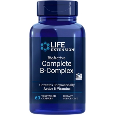 Life Extension BioActive Complete B-Complex [60 Таблетки]