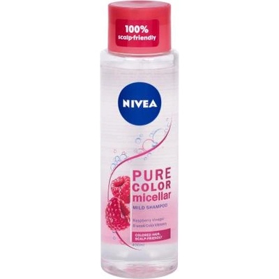 Nivea Pure Color Micellar Shampoo 400 ml мицеларен шампоан за боядисани коси за жени