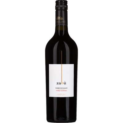 Zabu Nero d'Avola červené 13% 0,75 l (čistá fľaša)