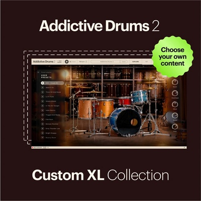 XLN AUDIO Addictive Drums 2: Custom XL Collection