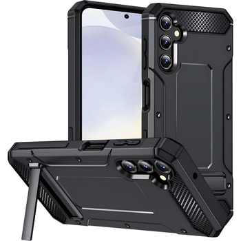 Techsuit Калъф Hybrid Armor Kickstand за Samsung Galaxy S24 Plus - Черен KP31040 (31040)