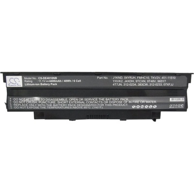 Cameron Sino Батерия за лаптоп Dell Inspiron 15 N5010 15R N5010 N5010 N5110 14R N5110 3550 Vostro 3550 J1KND 11.1V 4400mAh CAMERON SINO (CS-DE4010NB)