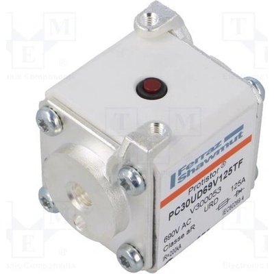 MERSEN PC30UD69V125TF Pojistka: tavná; 125A; 690VAC; aR; 50,6x39x46mm
