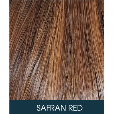Exclusive wigs by Lubo paruka Cala high heat fiber safran red