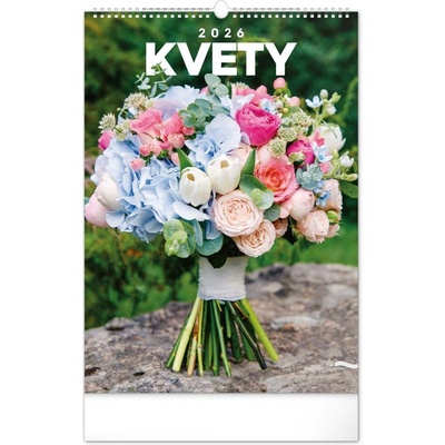 NOTIQUE Nástenný Kvety 33 x 46 cm 2026