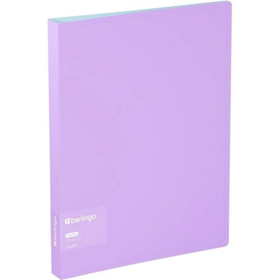 Berlingo Pořadač Berlingo Haze Lilac/ Blue - A4 4 kroužky