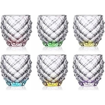 Crystal Bohemia BOHEMIA MORRIS COLOR POHÁR NA WHISKY 6 x 340 ML