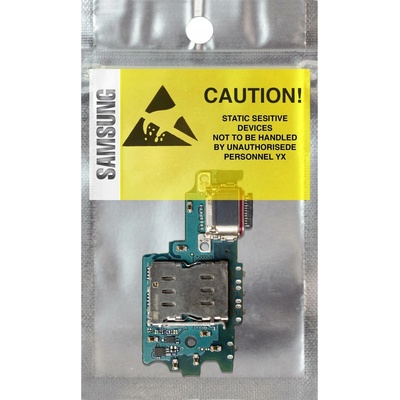 Nabíjecí deska pro Samsung S21 FE USB SIM Slot Originál Zila SM-G990B
