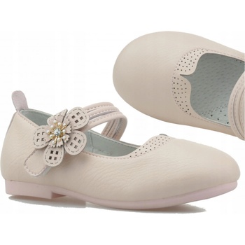 Dívčí boty baleríny elegantní na suchý zip