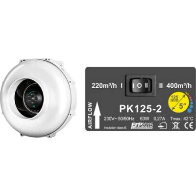 Prima Klima 125 - 400/220 m3/h - Ø125 mm - 2 rychlosti
