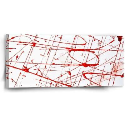 Sablio Obraz Krvavé cákance - 110x50 cm