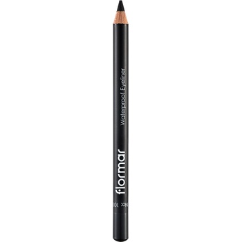 Flormar ceruzka na oči vodeodolná 101 Black Ice 5 g