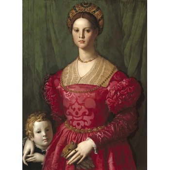 Grafika - Puzzle Agnolo Bronzino: A Young Woman and Her Little Boy - 2 000 piese