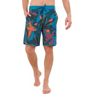 Fundango Бански гащета Fundango Neal swimming shorts - Blue (Teal Amazonia)