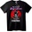 NOONEBRAND Тениска Котка-вещица с таен съставка - XL, Black