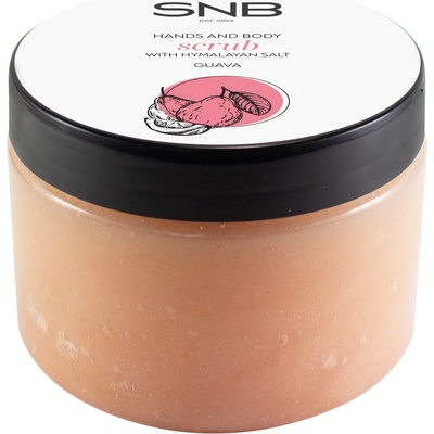 SNB Professional Скраб за ръце и тяло с хималайска сол и гуава, 300 ml