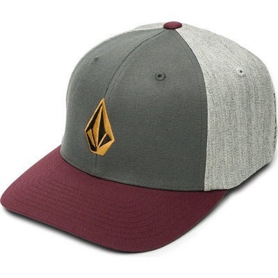 Volcom Full Stone Hthr Flexfit Hat Merlot – Zbozi.Blesk.cz