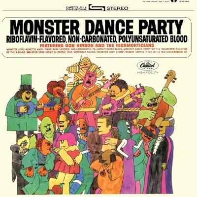 Don Hinson and Rigamorticians - Monsters Dance Party Colour Vi LP