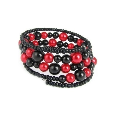 Prosperk náramek z korálků perlový S1190