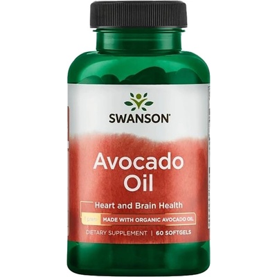 Swanson Avocado Oil 1000 mg [60 Гел капсули]