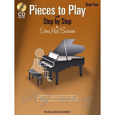 Pieces to Play 4 by Edna Mae Burnam + CD / ľahké skladby pre klavír
