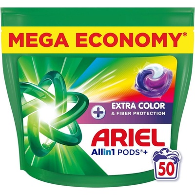 Ariel Complete All in1+ Extra Color kapsule na pranie 50 PD