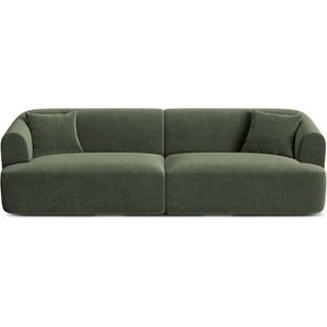 Cosmopolitan Design Зелен кадифен диван 255 cm Campi - Cosmopolitan Design (COS_4S_120_F1_CAMPI4)