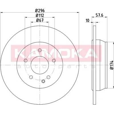 Kamoka Auto Parts 1032468