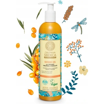 Natura Siberica Rakytnikový sprchový gél Hydratácia a výživa 400 ml