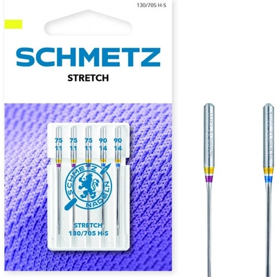 Jehly strečové Schmetz 130/705 H-S V3S 75-90 STRETCH