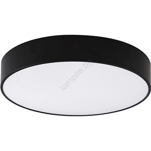 Top Light - LED Плафон за баня PETAL LED/24W/230V IP44 Ø 35 см черен (TP1844)