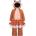 WeeDo Детска грейка Weedo Kid's Squirdo Schneeanzug inkl. Skirt Overall - Leather Brown / Old Rose (702-4937-0112)