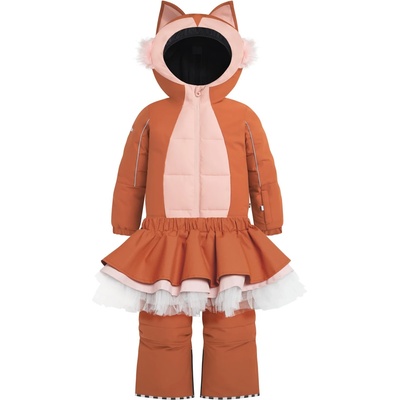 WeeDo Детска грейка Weedo Kid's Squirdo Schneeanzug inkl. Skirt Overall - Leather Brown / Old Rose (702-4937-0112)
