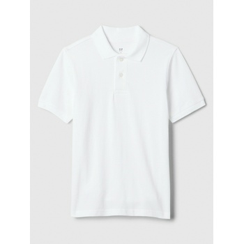 GAP Детска пике поло тениска GAP GAP | Byal | Момчешки | 104/110