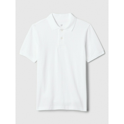 GAP Детска пике поло тениска GAP GAP | Byal | Момчешки | 104/110