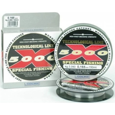 Colmic X5000 Special Fishing clear 150 m 0,12 mm 2,29 kg