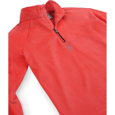 Spyder Shimmer Bug 1/2 Zip JR Coral Haze