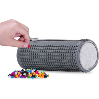 Image 1 of PIXIE CREW Несесер цилиндър Pixie Crew Grey/Grey (PXA-05-W23)