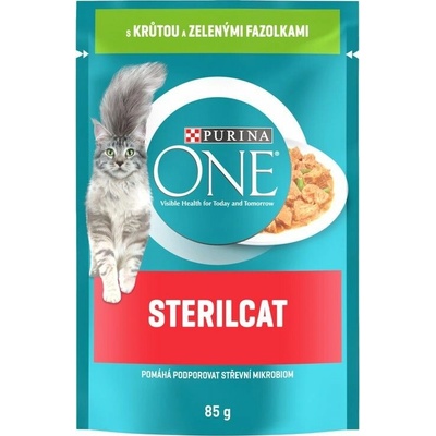 Purina ONE Sterilcat morka v šťave 85 g