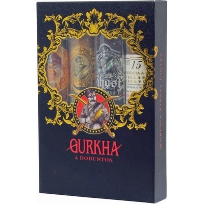 Gurkha Variety Robusto Sampler 4 ks