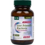 Holland & Barrett Live Friendly Bacteria with Acidophilus | High Strength 20 Billion [60 капсули]