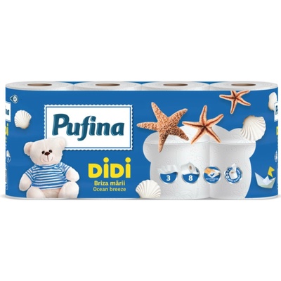 Pufina Ocean Breeze 3-vrstvý 8 ks