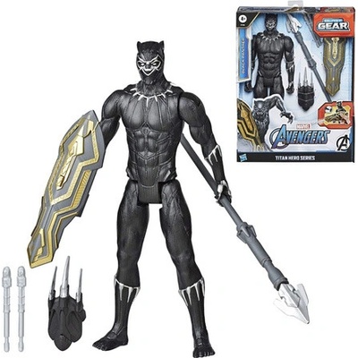 Hasbro Black Panther Čierny Panter 30 cm s príslušenstvom Blast Gear