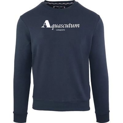 Aquascutum Блуза Aquascutum Men's Roundnk Sweat Crew Sweatshirt - Navy