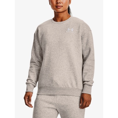 Under Armour mikina Essential Fleece Crew šedá
