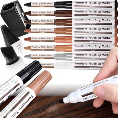 ISO Opravné fixy na nábytek 6 kusů – Zboží Mobilmania