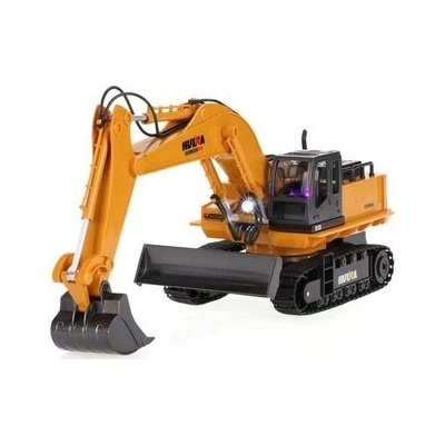 Huina Toys HN510 pásový barg s radlicí a kovovou lžící 2.4Ghz RTR 1:16